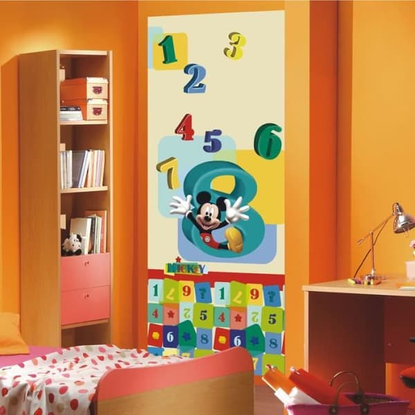 Jätteaffisch lär sig att räkna Disney Collection: Digital kvalitet - Mickey MaouseTema: The House of Mickey Ge ditt barn