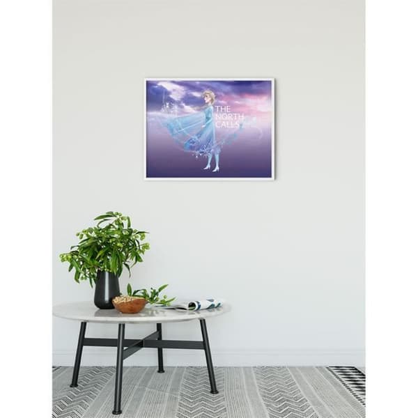 Disney Frozen 2 Poster - Elsa Calls of the North 70 cm x 50 cm Flerfärgad