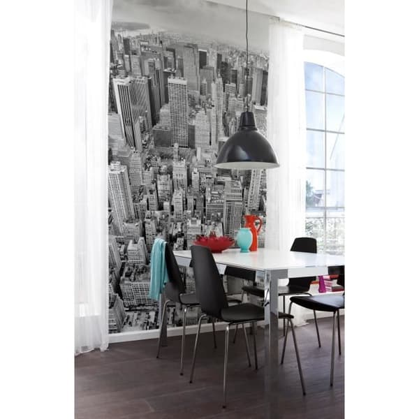 Panoramisk väggfotografi - Uptown - 200x260 cm - Inomhus - Urban - Samtida