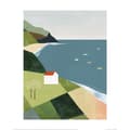 Pikkukuva 2 / 2: Henry Rivers House On The Cliff Paper Print