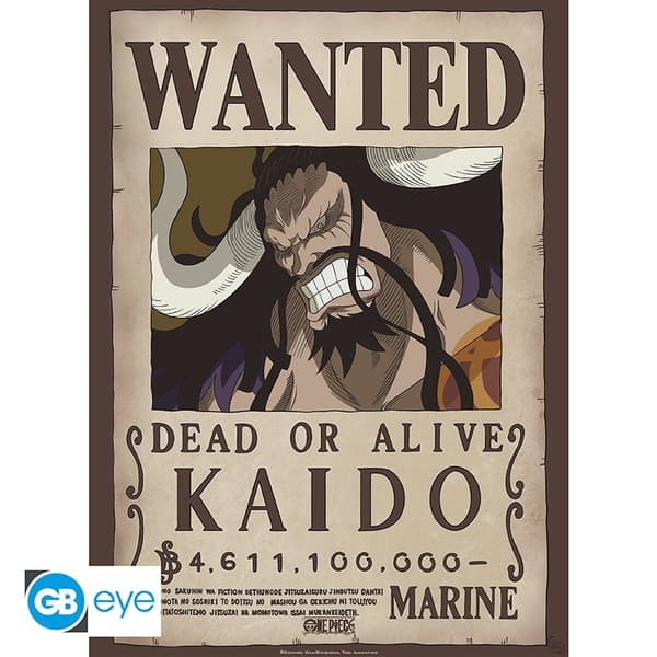 Abysse One Piece - Wanted Kaido Poster Chibi (52x38cm) (gbydco265)