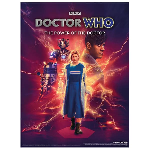 Doctor Who The Power Of The Doctor Poster Multicoloured 40cm x 30cm