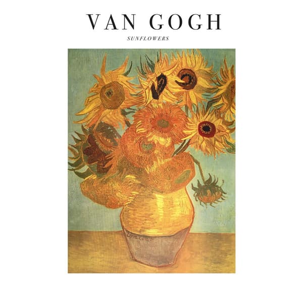 Vincent Van Gogh Sunflower Print