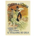 Miniatyrbild 1 av 4: Legendarte - Vintage konstnärlig affisch Theatre Of The Opera - Målning, tryck på duk cm. 50x70