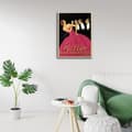 Miniatyrbild 3 av 4: Legendarte - Vintage reklamaffisch La Rinascente - Målning, tryck på duk cm. 50x70