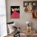 Miniatyrbild 2 av 4: Legendarte - Vintage reklamaffisch La Rinascente - Målning, tryck på duk cm. 50x70