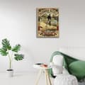 Miniatyrbild 3 av 4: Legendarte - Vintage reklamaffisch Columbia cykel - målning, tryck på duk cm. 50x70