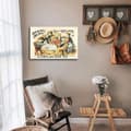 Miniatyrbild 2 av 4: Legendarte - Vintage reklamaffisch Ska vi hålla en hundutställning - Målning, Canvastryck cm. 50x70