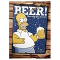 Miniatyrbild 1 av 4: Legendarte - Vintage reklamaffisch The Simpsons Beer - Målning, tryck på duk cm. 50x70