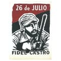 Miniatyrbild 1 av 4: Legendarte - Vintage War Propaganda Poster Fidel Castro - 26 De Julio - Målning, Canvastryck cm. 50x70