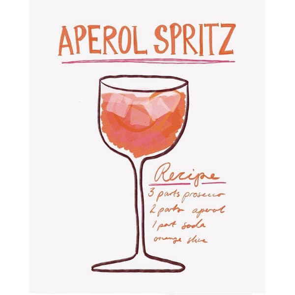 Athene Fritsch Aperol Spritz Paper Print