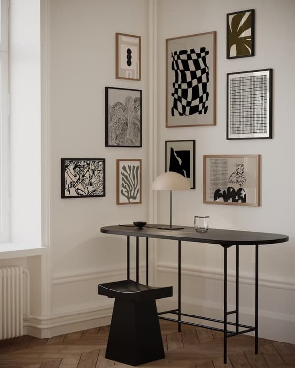 Plakater - Moderne Kunst / Sæt med 9