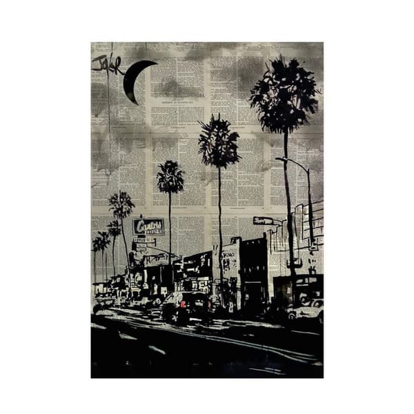 Loui Jover The Palms Paper Print