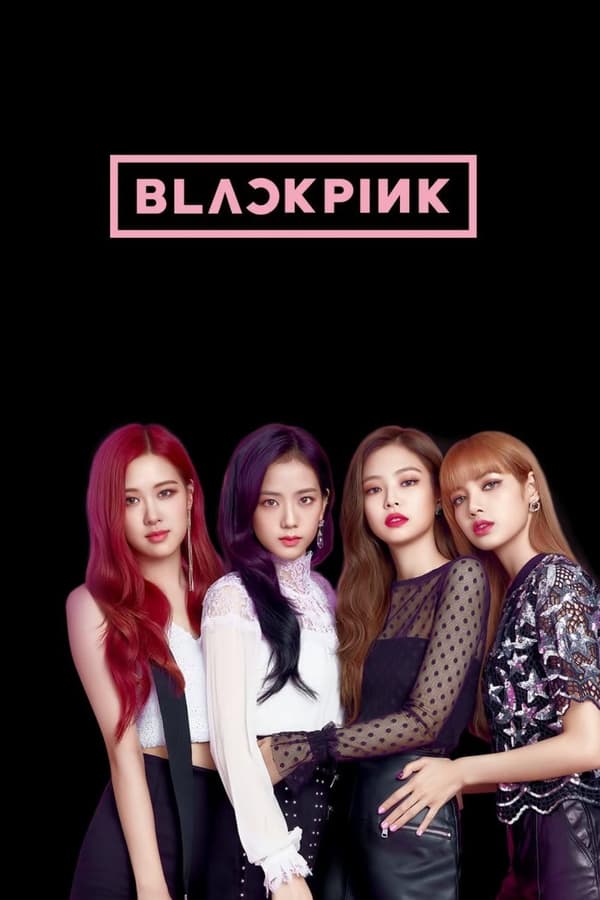 Korean Black and Pink Poster Rosa
