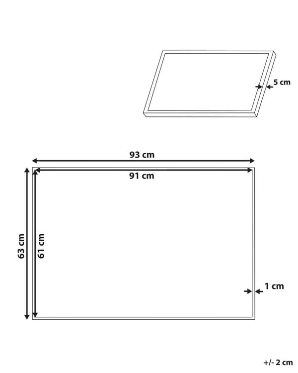 Flerfarvet lærredsmaleri MDF-ramme 63 x 93 cm figurer helte til børn moderne look