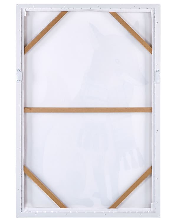 Canvas-taulu ruskea 63 x 93 cm polyesteri lasten ketun kuva ripustuskoukut kehystetty moderni