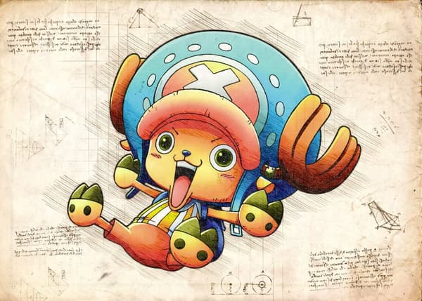 A3 Print - One Piece - Tony Tony Chopper