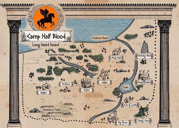 A3 Print - Camp Half Blood