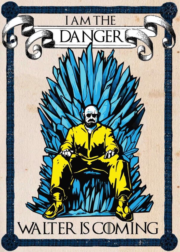 A3 Print - I am the danger - Walter is coming