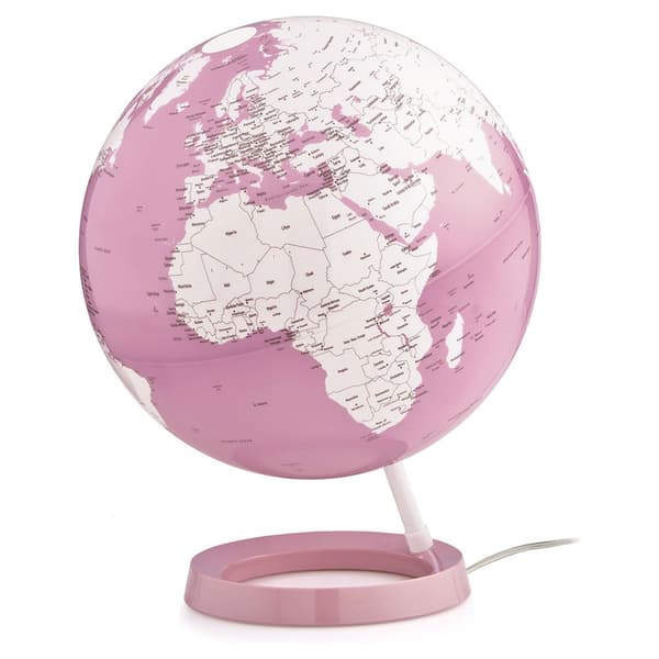 Atmosphere L&c Koral Pastel 30 Cm Kugle Transparent