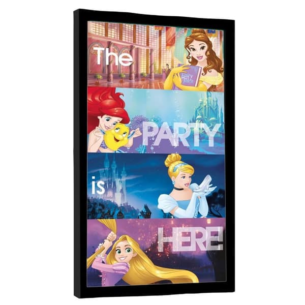 Disney Princess Heart Strong Door Poster