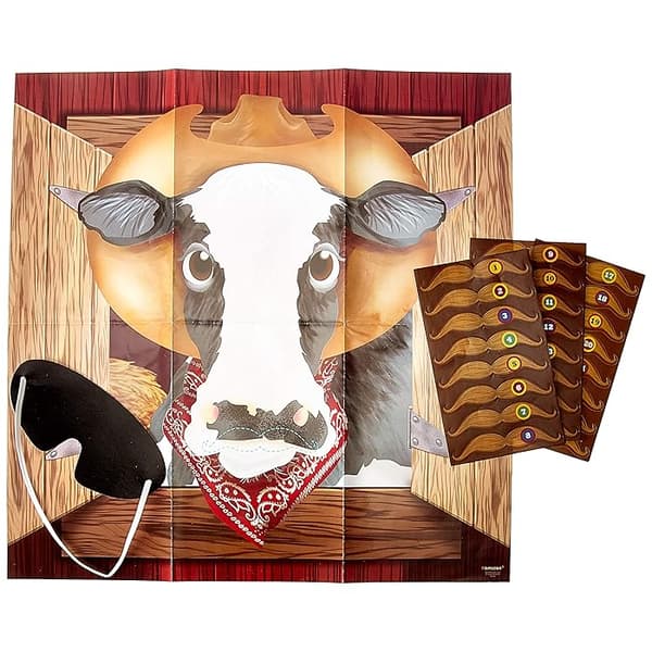 Western Yeehaw Party Game Poster Set