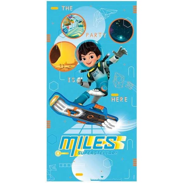 Miles From Tomorrowland Plastic Door Poster Aqua Blue One Size