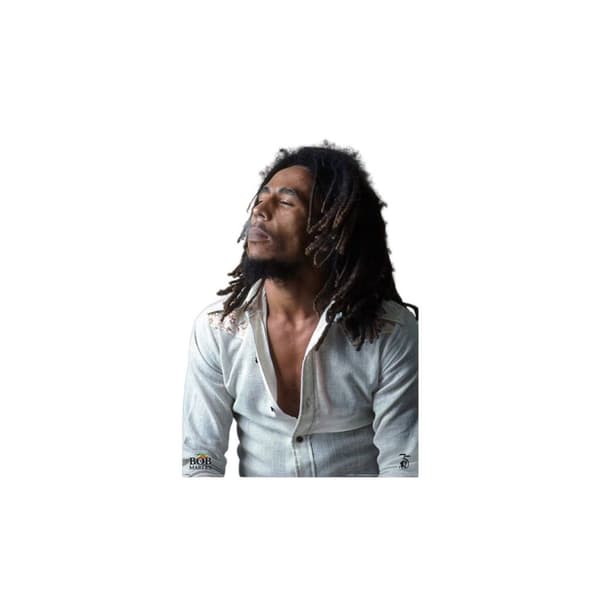 Bob Marley Redemption 261 Poster White/Black One Size