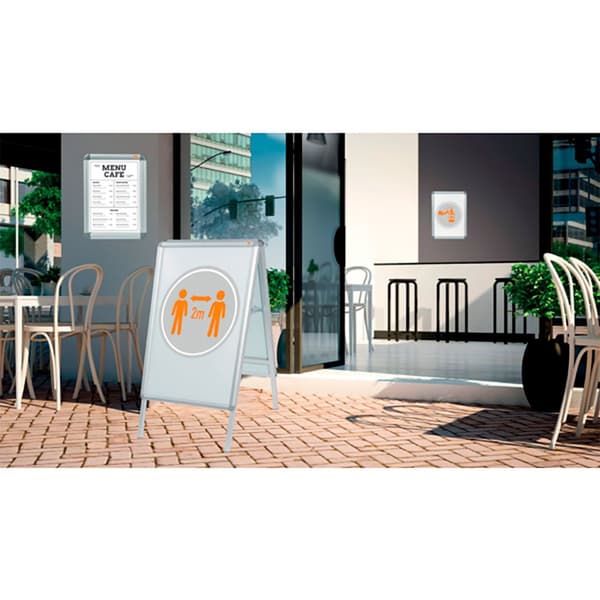 Nobo Snap Frame Plakatholder Premium Plus A3 Transparent
