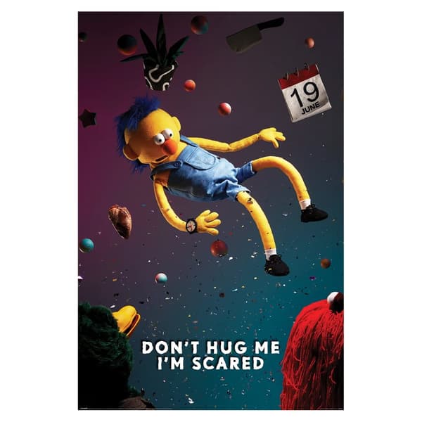Don´t Hug Me I´m Scared Falling Poster Multicoloured 0.1cm x 91.5cm x 61cm