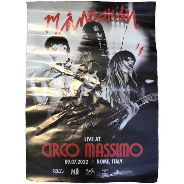 Maneskin  Poster: Live At Circo Massimo 2022 (Ex-Tour)