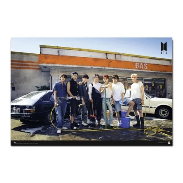 BTS - Bensinstation - Affisch 61x91cm