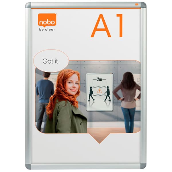 Nobo Snap Frame Plakatholder Premium Plus A1