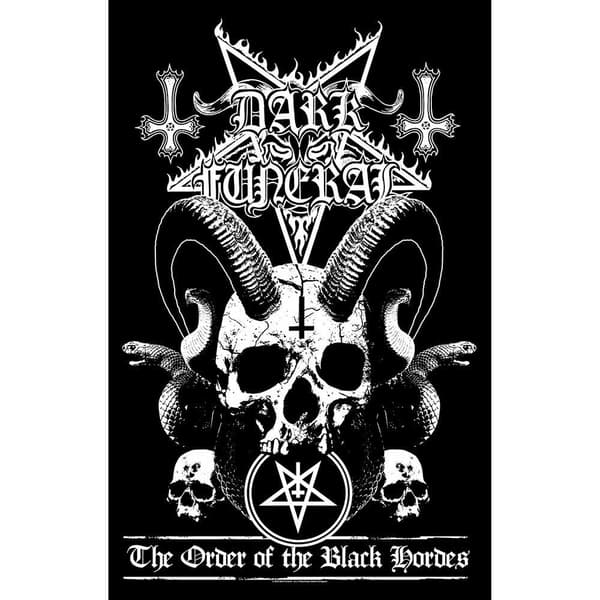 Dark Funeral Order Of The Black Hordes Textile Poster Black One Size