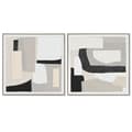 Miniatyrbild 1 av 4: Tavla Home ESPRIT Abstrakt Urban 82,3 x 4,5 x 82,3 cm (2 antal)