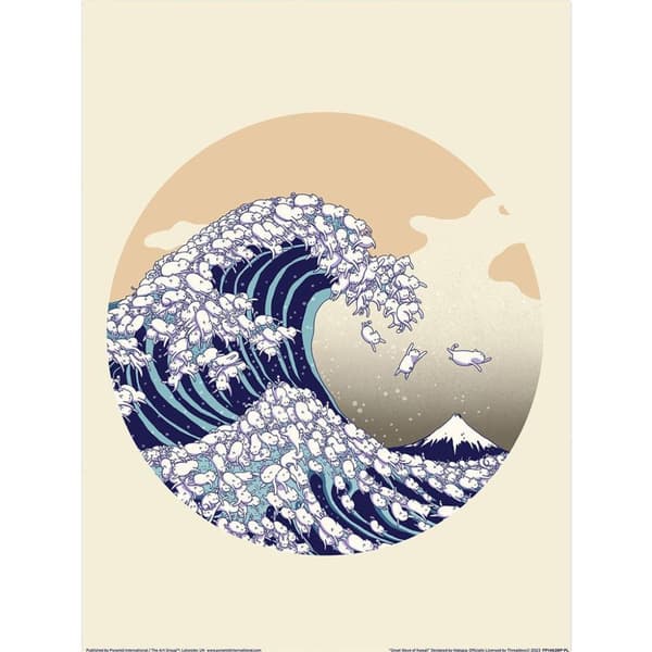 Makapa Wave Of Kawaii Print