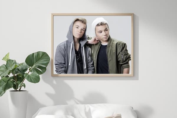 Marcus & Martinus Affisch Storlek A3