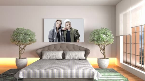 Marcus & Martinus Affisch Storlek A3