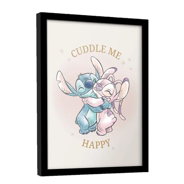 Lilo & Stitch Cuddle Me Framed Poster