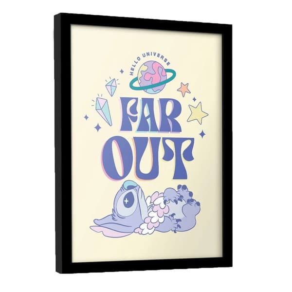 Lilo & Stitch Far Out Framed Poster