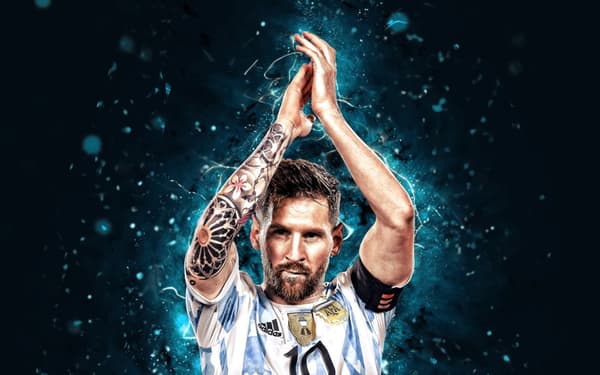 Messi Affisch 30×40 CM