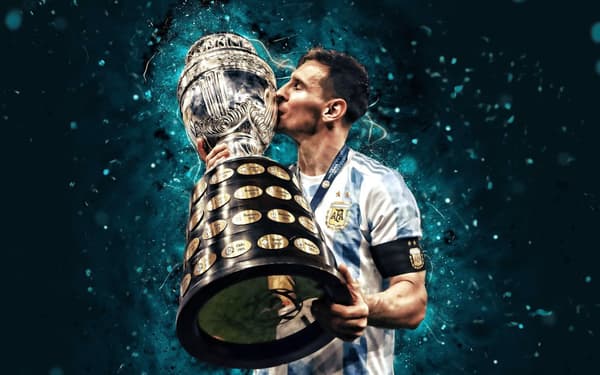 Messi Affisch 30×40 CM