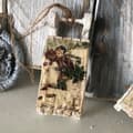 Miniatyrbillede 1 af 2: Sødeste kælk til dekoration - Handmade