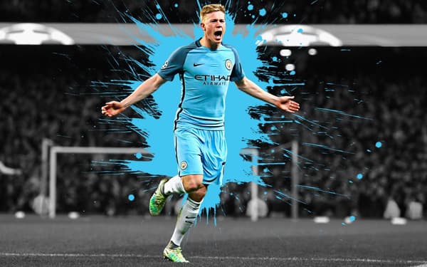 Kevin De Bruyne Affisch 30×40 CM