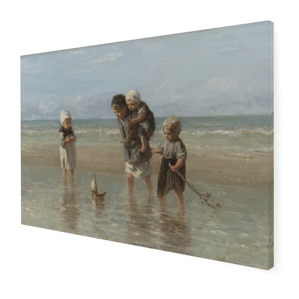 Kunst til hjemmet - Lærred - Havets børn - 70x100cm