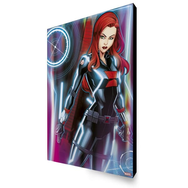 Lærred - Marvel Black Widow - 50x70cm