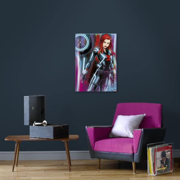 Lærred - Marvel Black Widow - 50x70cm