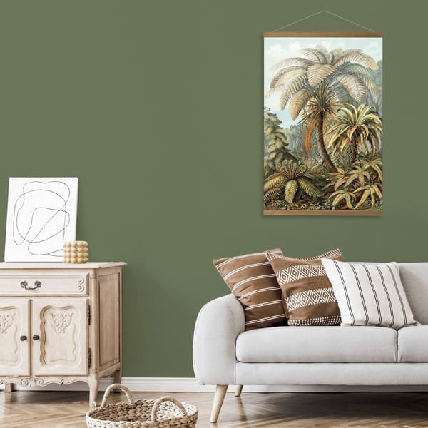 Art for the Home  Hængende plakat Linned - Jungle Filicinae - 100x70cm