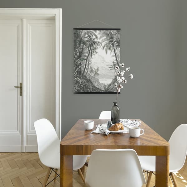 Art for the Home  Hängande affisch Linne - Djungellandskapsskiss - 80x60cm