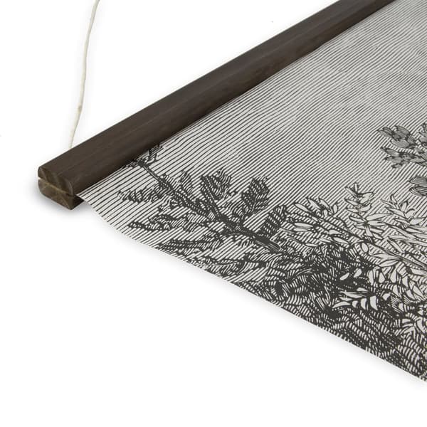 Art for the Home Hængende plakat Linned - Jungle Landscape Sepia - 80x60cm